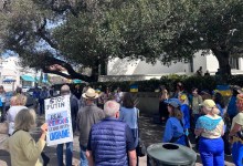 Santa Barbara’s Ukrainian Community, Supporters Gather to Mark Third Anniversary of Russian Invasion of Ukraine